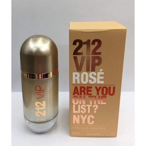 Carolina herrera 212 vip rose online are you on the list nyc