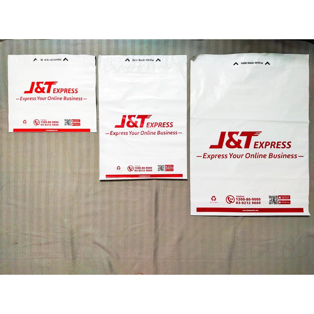 JNT COURIER PLASTIC BAG A4/A3/A2 SIZE Shopee Malaysia