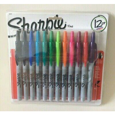 American Sharpie Fine 12-Color Thick Character Button Type Universal ...