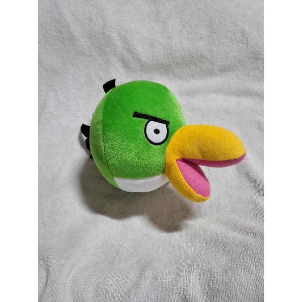 Rare Angry Birds Hal the Green Bird Plush Soft Toy Shopee Malaysia