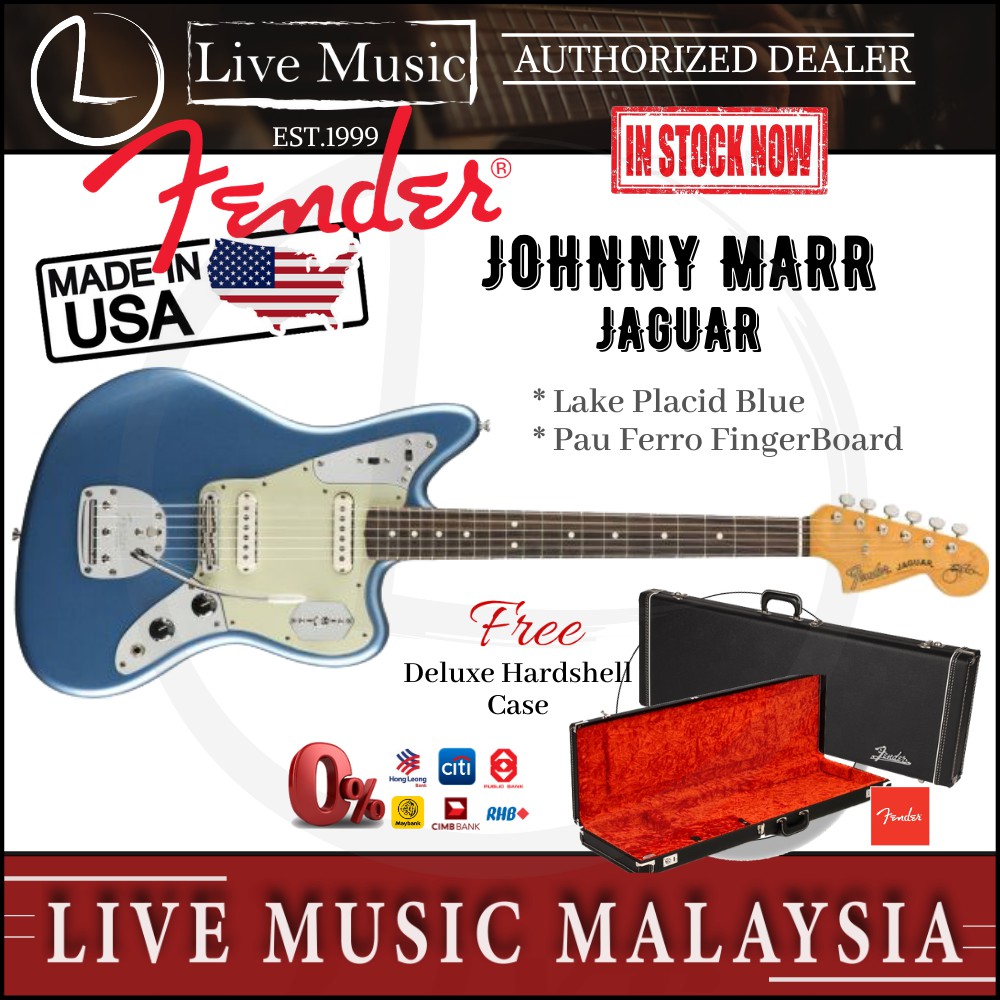 Johnny marr jaguar lake deals placid blue