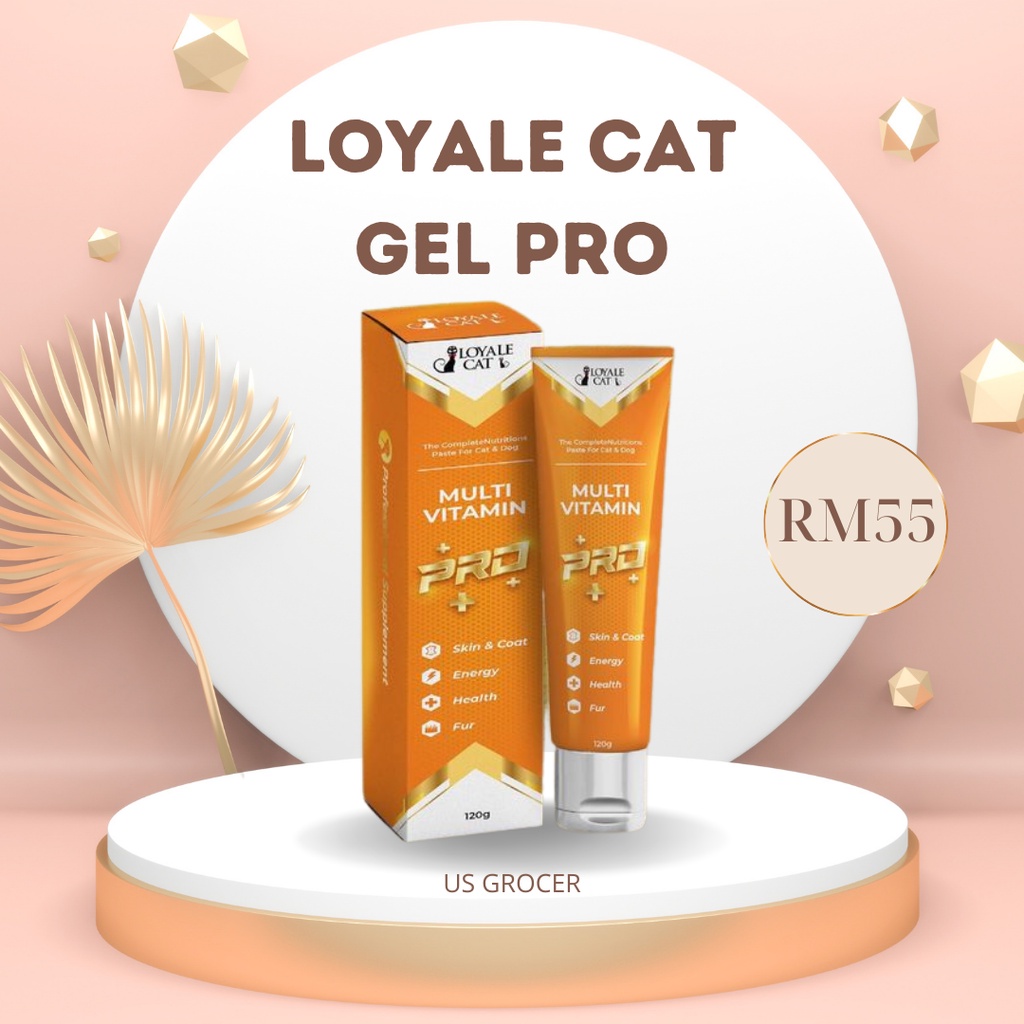LOYALE CAT Multivitamin Gel Pro Nutrisi Lengkap Untuk Si Comel Anda