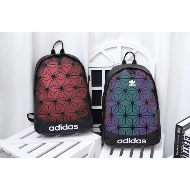 Adidas 3D Roll Backpack Laptop Bag Shopee Malaysia