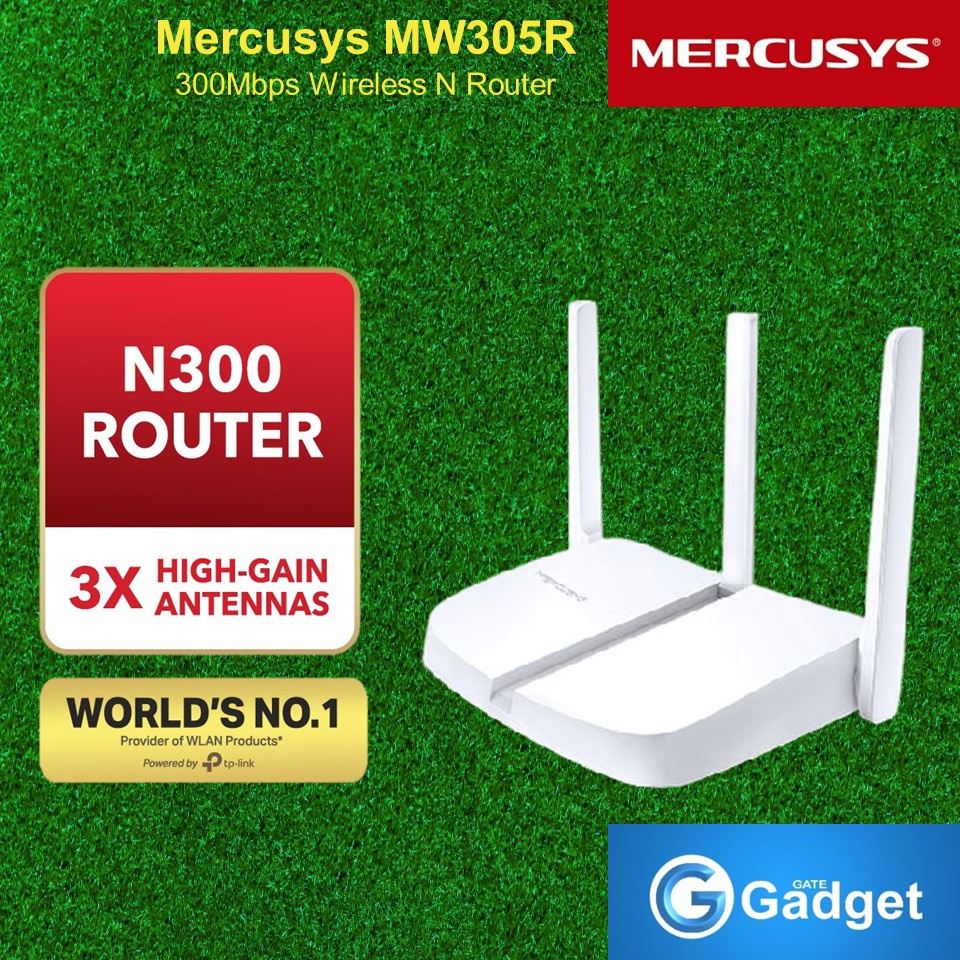 Mercusys MW305R N300 300Mbps Wireless N Router WiFi Router | Home ...