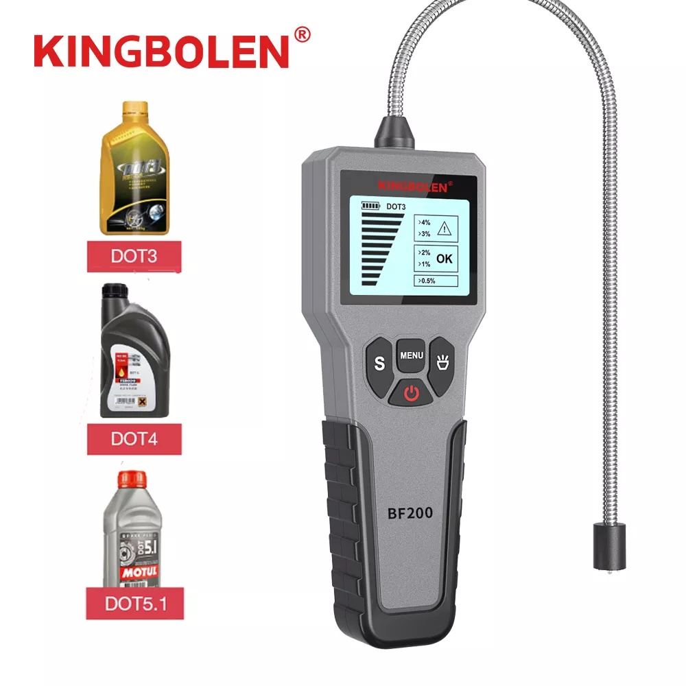 KINGBOLEN BF200 Brake Fluid Tester Digital LCD Display DY23B plus DOT 3