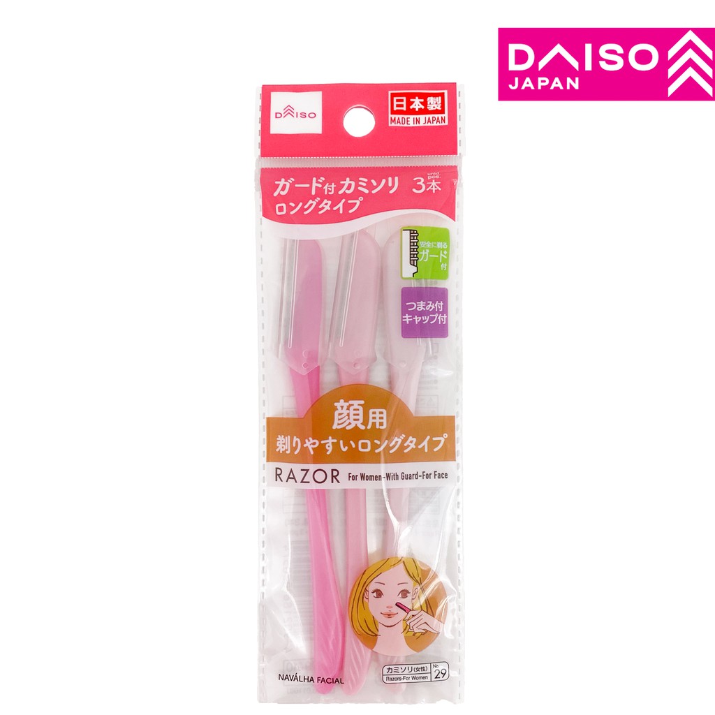DAISO No-29 Razor With Guard For Women ( Face ) | Shopee Malaysia