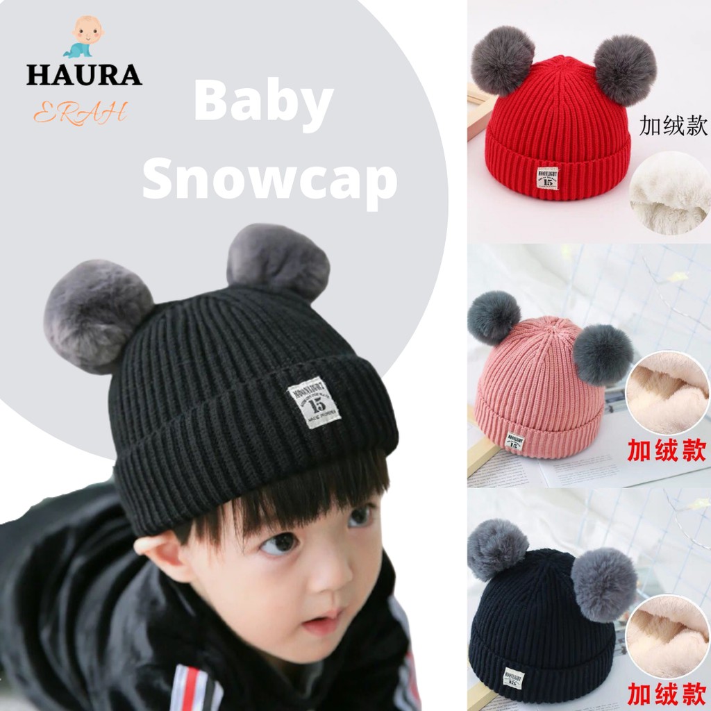 Baby snow sale cap