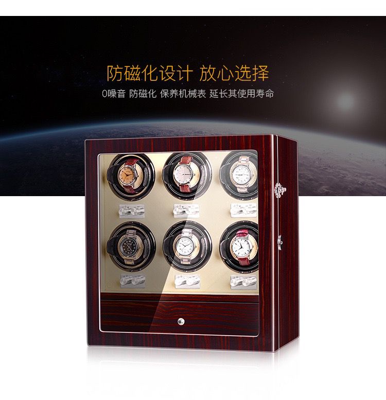 Ezego Premium Automatic winding watch shaker mechanical watch display ...