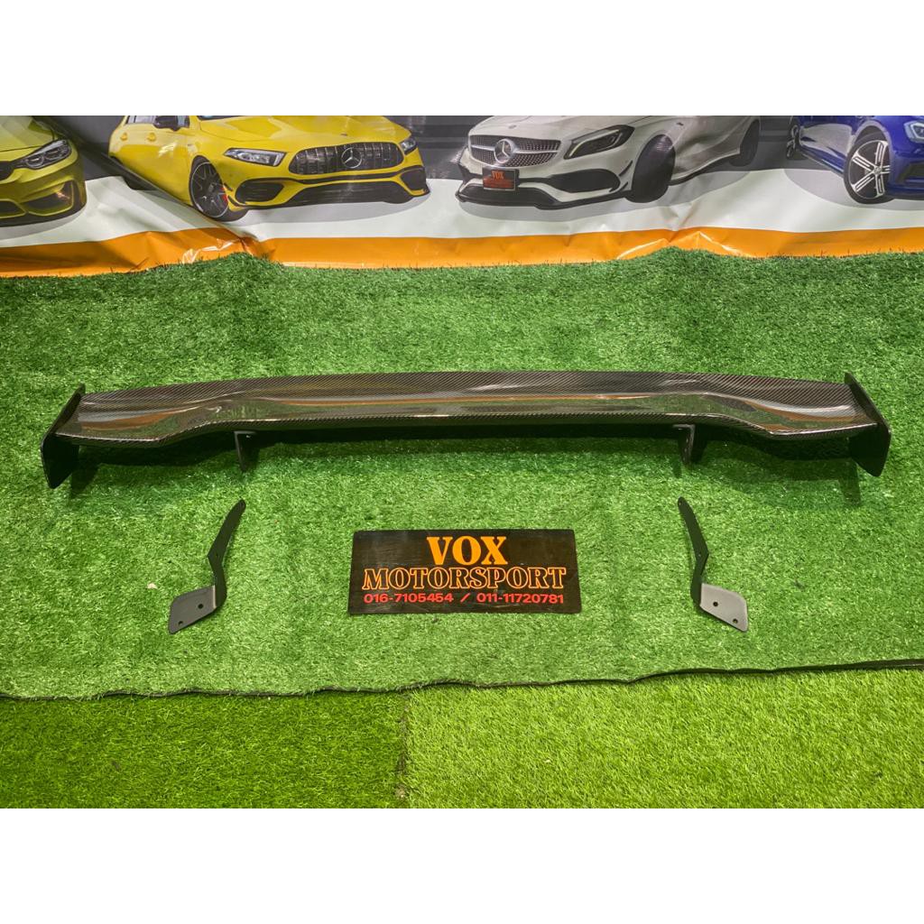 suzuki swift spoiler SLR carbon fiber gt wing spoiler fit untuk swift 1 ...