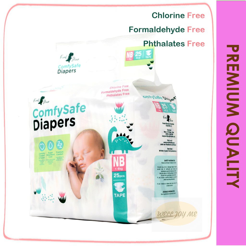 Phthalates best sale free diapers