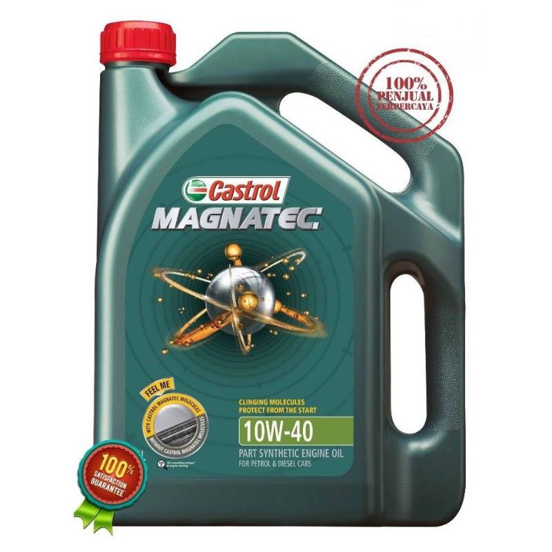 Castrol Magnatec W Semi Synthetic Engine Oil Liter Original Longlife Smooth Quiet