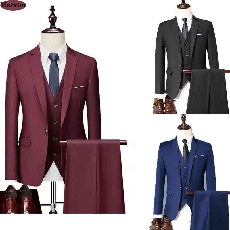 Joy Ombre Blue Khaki Suit Set main image 1