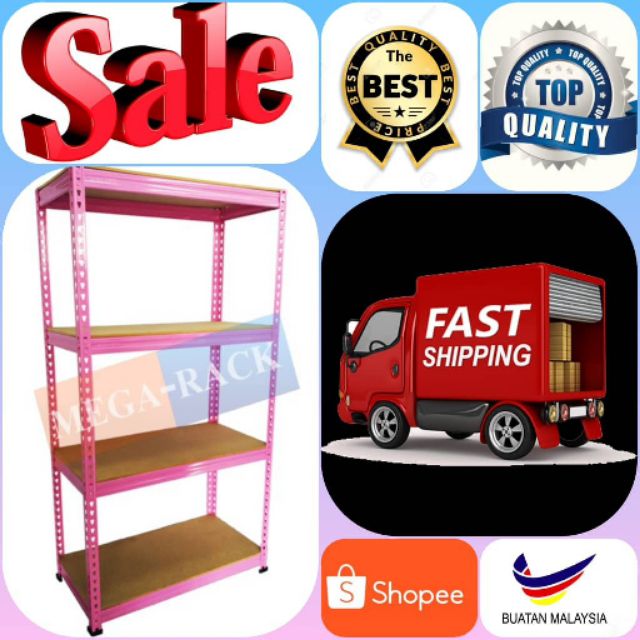 Rak besi (boltless rack) | Shopee Malaysia