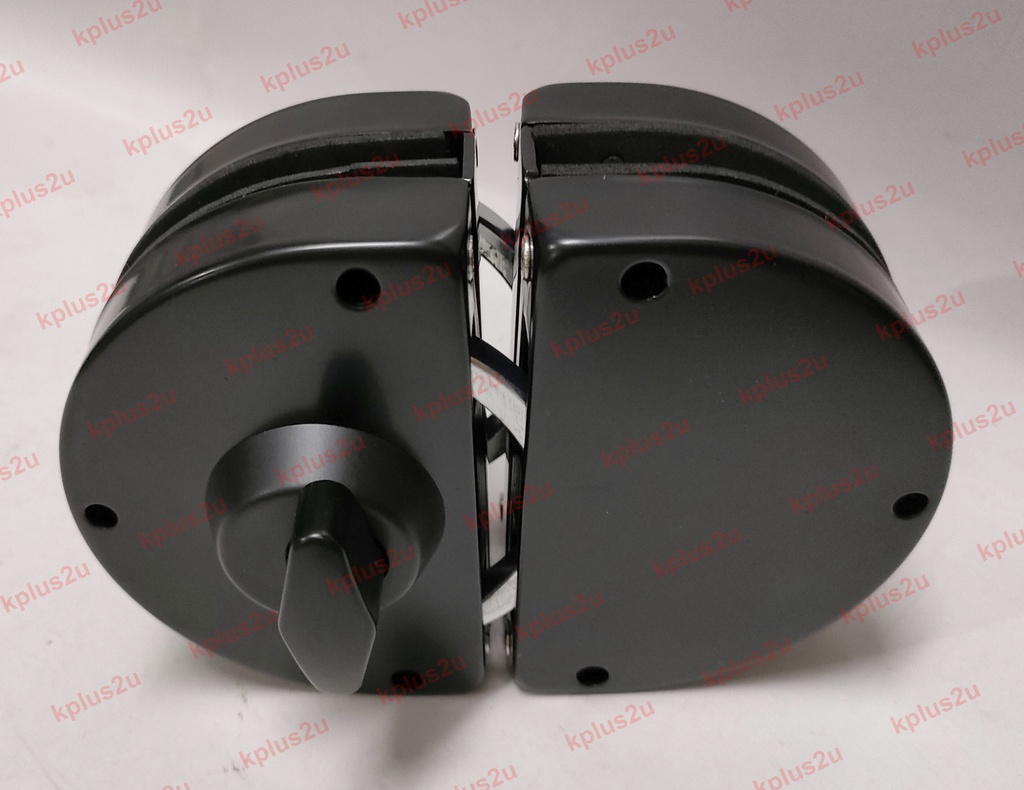 Glass Door Lock Circle Shape Crescent Shape Tempered Glass Door Lock