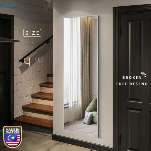GLOREX FULL LENGTH MIRROR LONG MIRROR WALL MIRROR STAND STANDING MIRROR