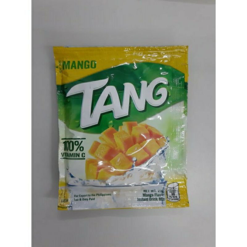 Tang Mango powder juice drink sachet | Shopee Malaysia