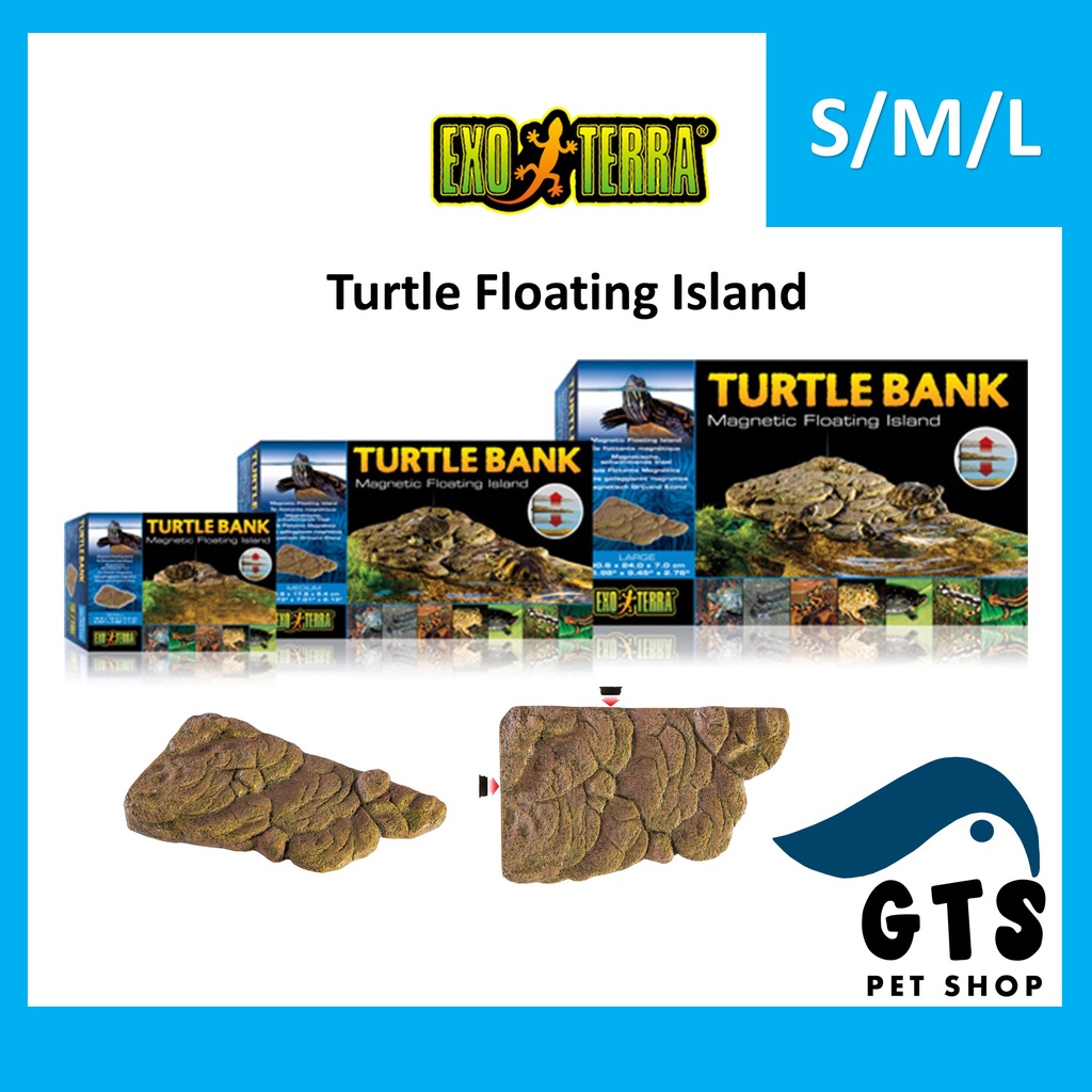 Exo Terra Turtle Bank - Magnetic Floating Island / Turtle Basking ...