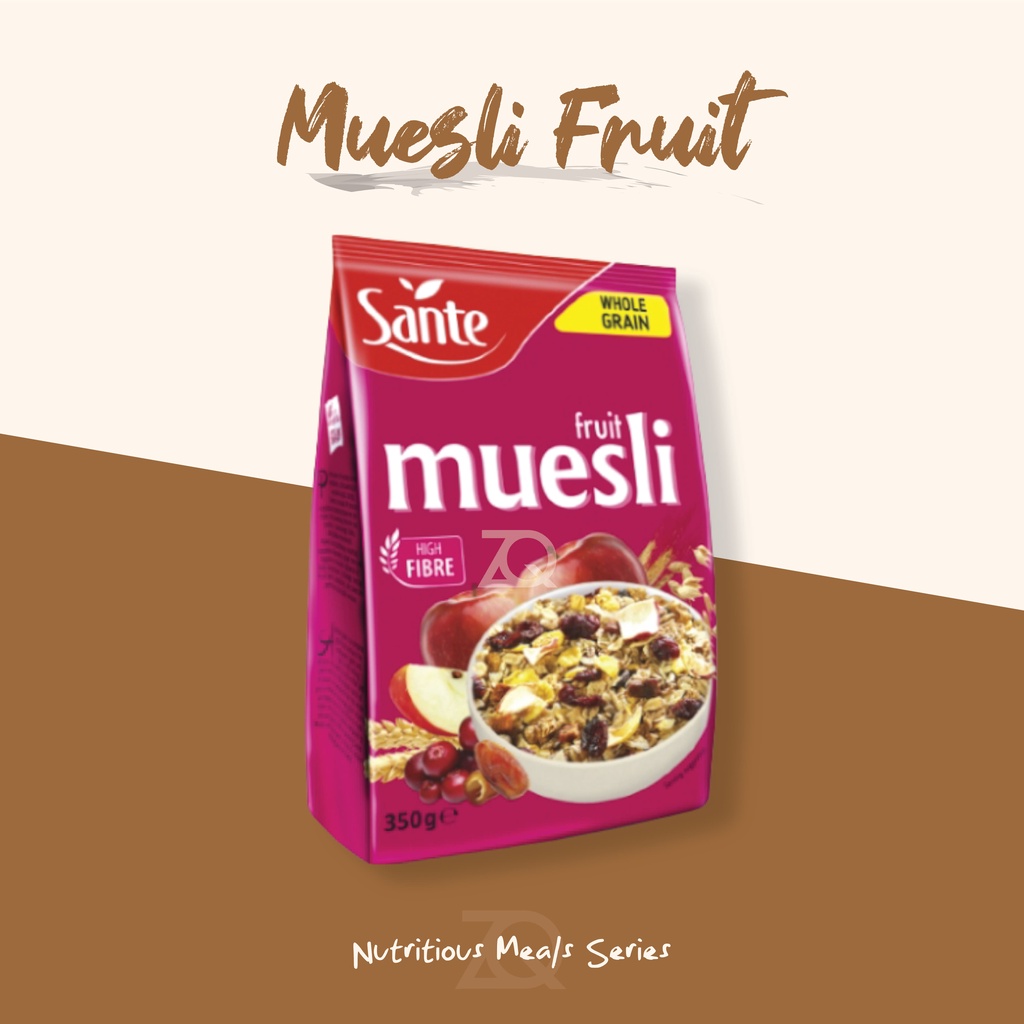 Sante Muesli Fruit / Traditional 350g Shopee Malaysia