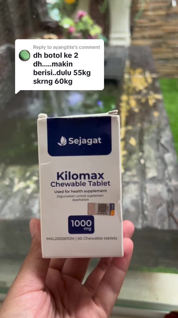 SEJAGAT KILOMAX (60 Tablet) Original Protein Weight Mass Gain, Tambah ...