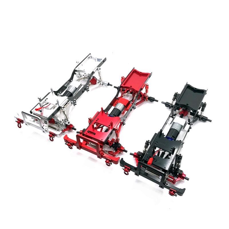 Pédale en Métal Voiture RC MN D90 D99S - Pièce de Mise à Niveau Accessoire Crawler 1/12 Noir