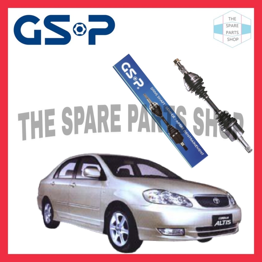 Toyota Altis Old Model Gsp Drive Shaft Assy Left Right Set To