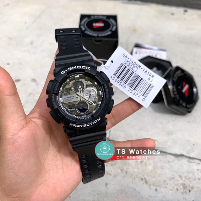 Stock In Hand Original G SHOCK Watch GA 140GM 1A1 GA 140GM