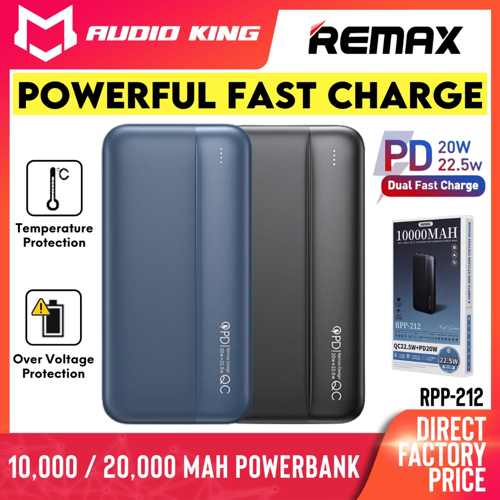 REMAX Powerbank 22.5W Super Fast Charging Powerbank Fast Charging Pawer ...