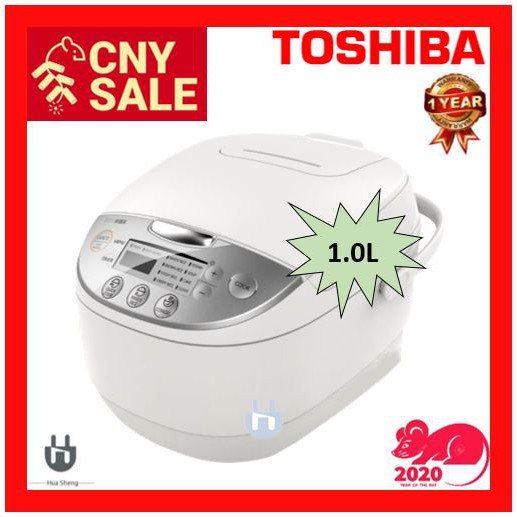 TOSHIBA HONATSUKAMA SERIES 1.0L RICE COOKER WITH COMPUTER RC10DH1NMY
