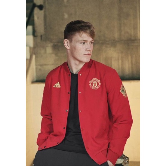 Adidas CNY Manchester United jacket sweater red