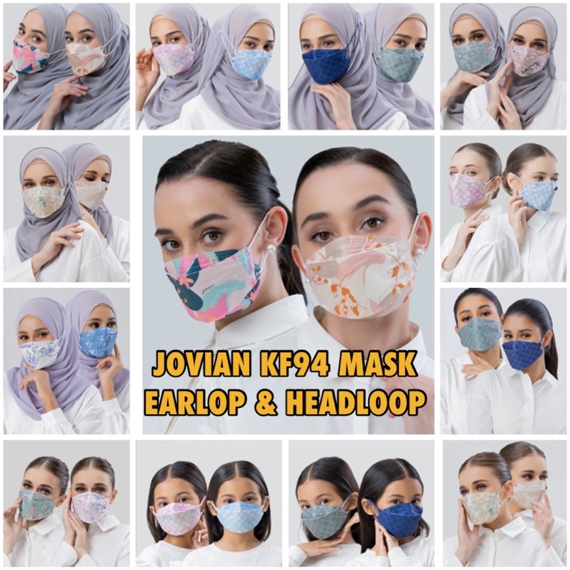 JOVIAN Mask Jovian Mandagie Facemask KF94 Facemask KF94 Face Mask KF94