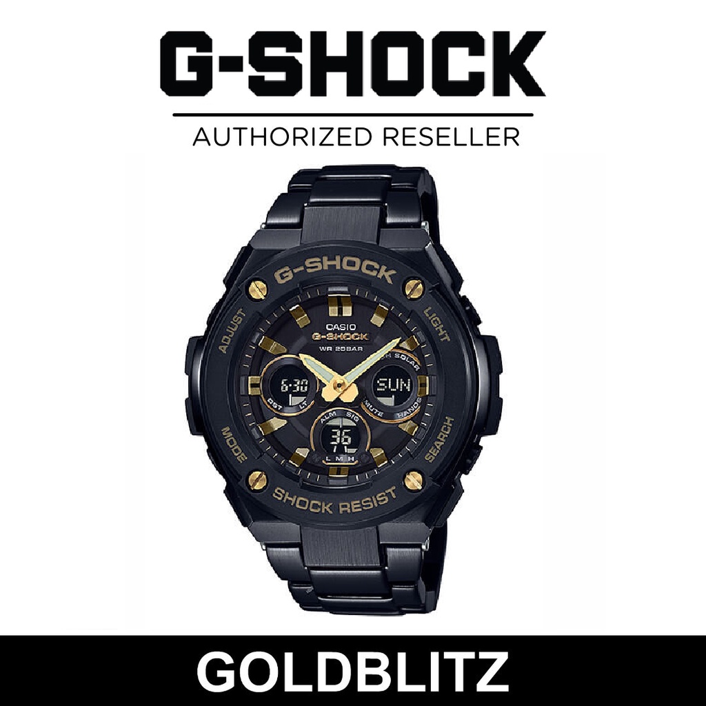 Casio G Shock GST S300 G Steel GSTS300 GST S300 1 GST S300BD 1 GST S300G 1A4 GST S300 2A1 Tough Solar GST S300GL 1A Shopee Malaysia