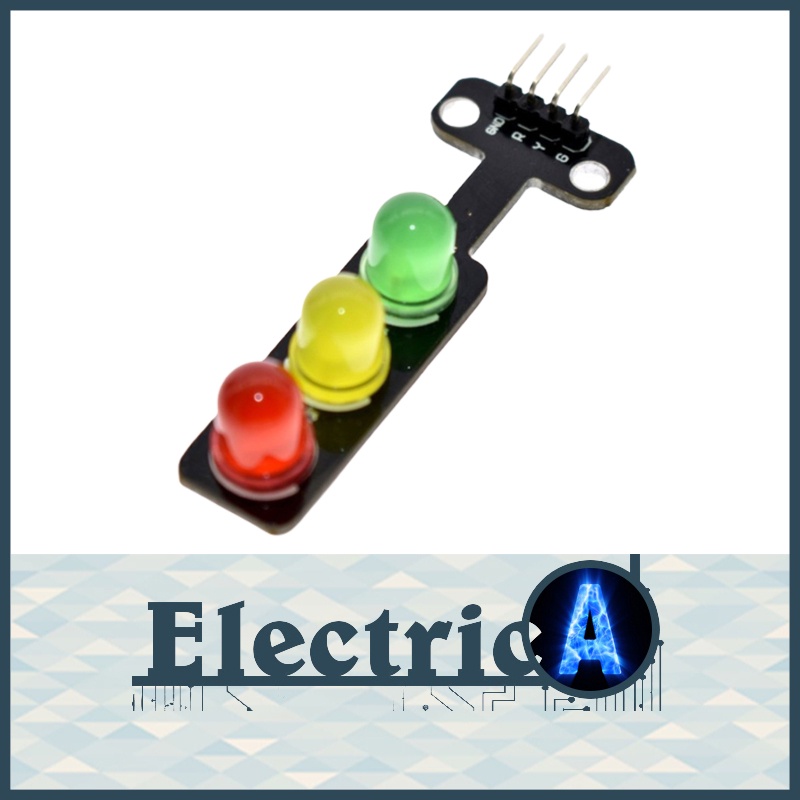 LED Traffic Lights Signal Module 5V Red Yellow Green [ElectricA]