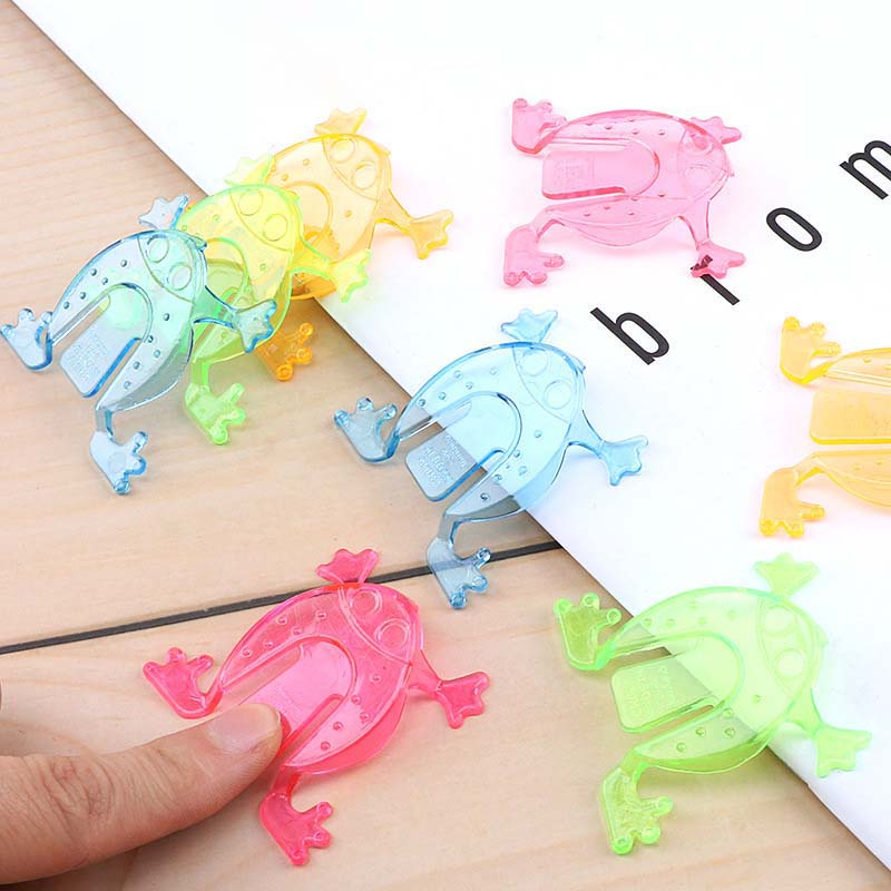 Colorful Jumping Frog Funny Baby Toy Birthday Party Mini Toys Baby ...
