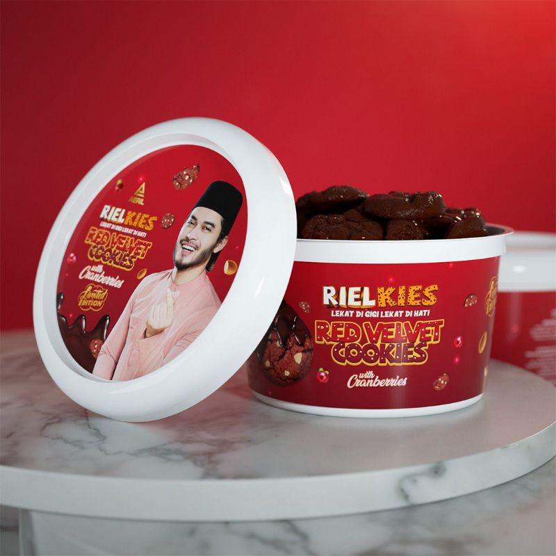 Rielkies Red Velvet Cookies Edisi Raya Readystock by Aeril Zafrel Free ...