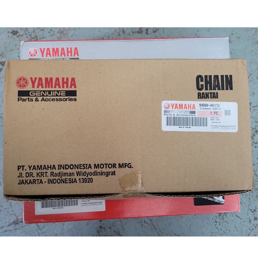[GENUINE YAMAHA] CHAIN STANDARD YAMAHA R25 / RANTAI STANDARD YAMAHA R25 ...