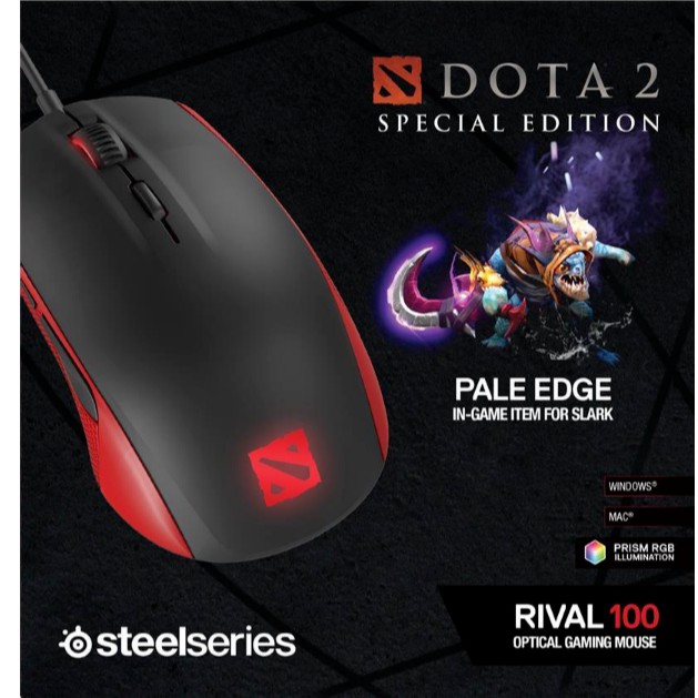 Steelseries Rival 100 Dota 2 Special Edition Gaming Mouse - Limited ...