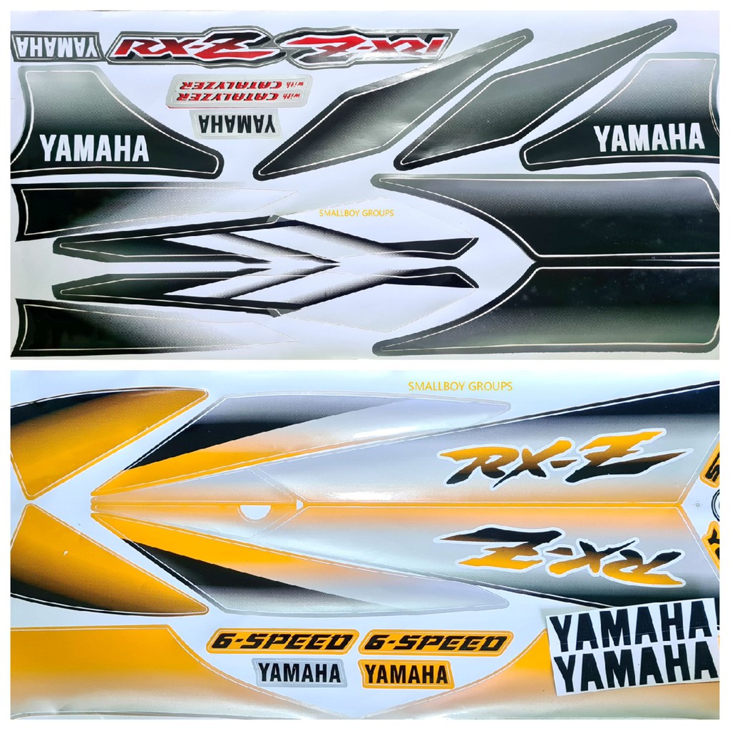 YAMAHA RXZ STICKER SET | Shopee Malaysia