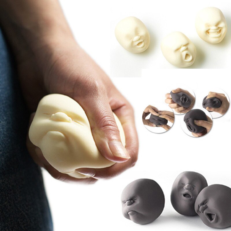 Fidget Toy Human Face Ball Creative Personality Emotional Venting ...