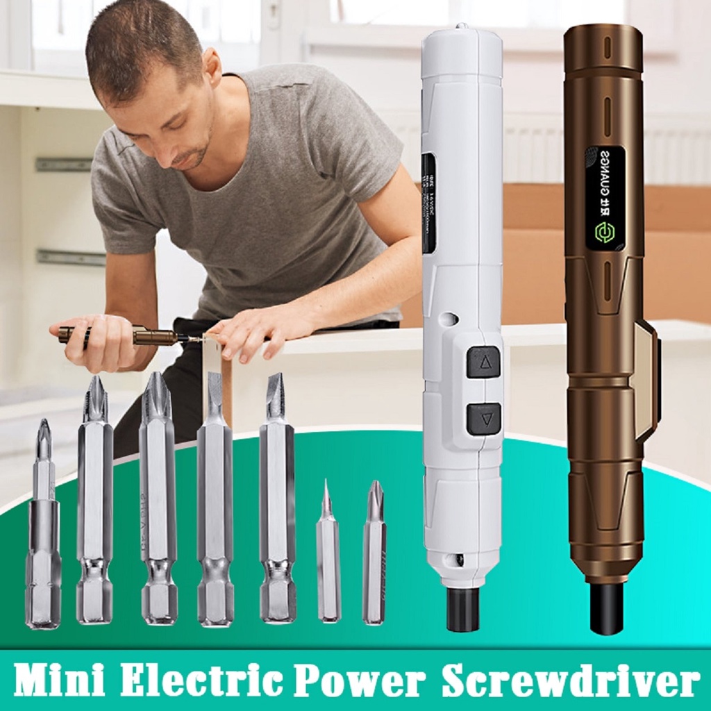 Small electric screwdriver small mini household rechargeable pen