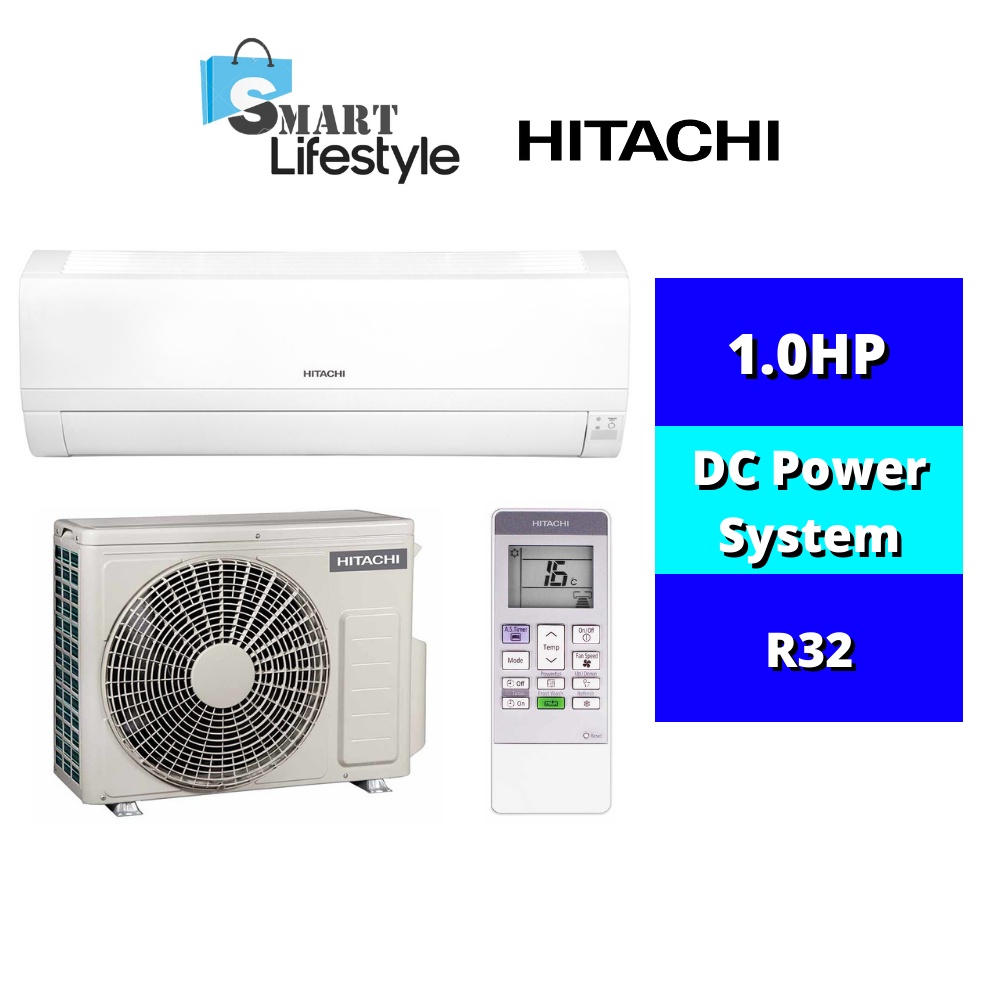 hitachi aircond 1.0 hp