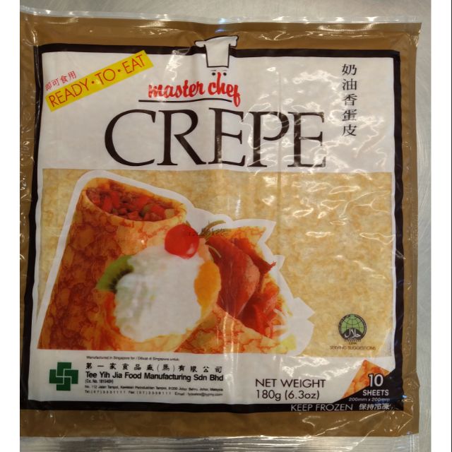 Halal MasterChef Crepe 10 sheet | Shopee Malaysia