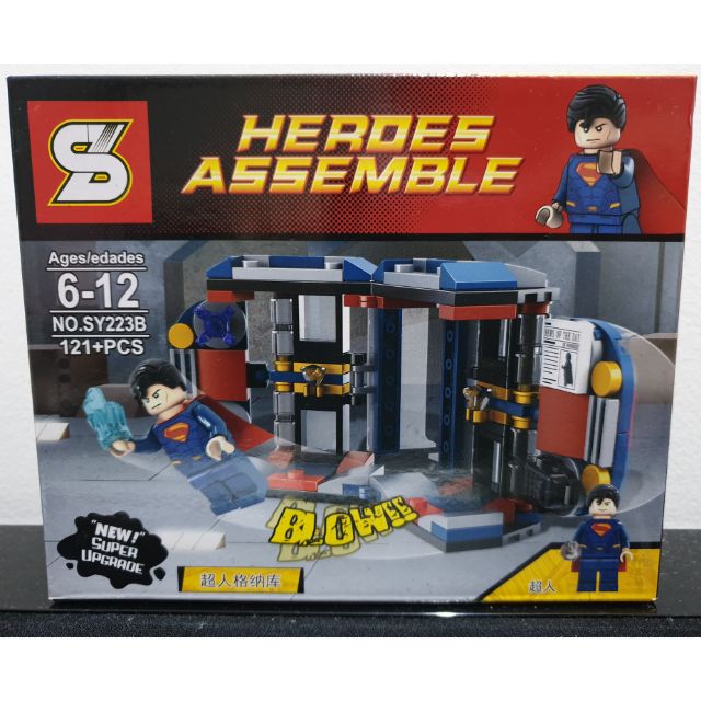 Ready Stock Superman S Dargo Lego Armoury DC Clark Kent