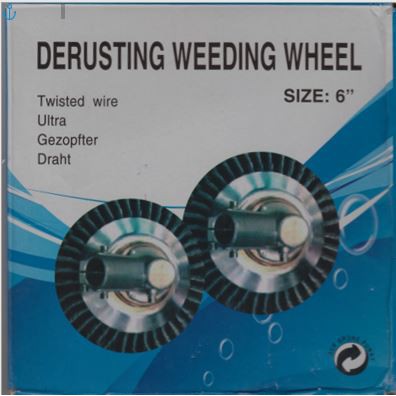 Derusting weeding store wheel 6