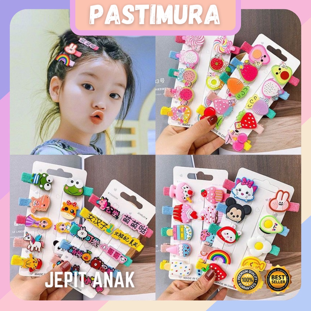 [PSM] Children's Korean Hair Clips/Cute Korean Girls Hair Clips With