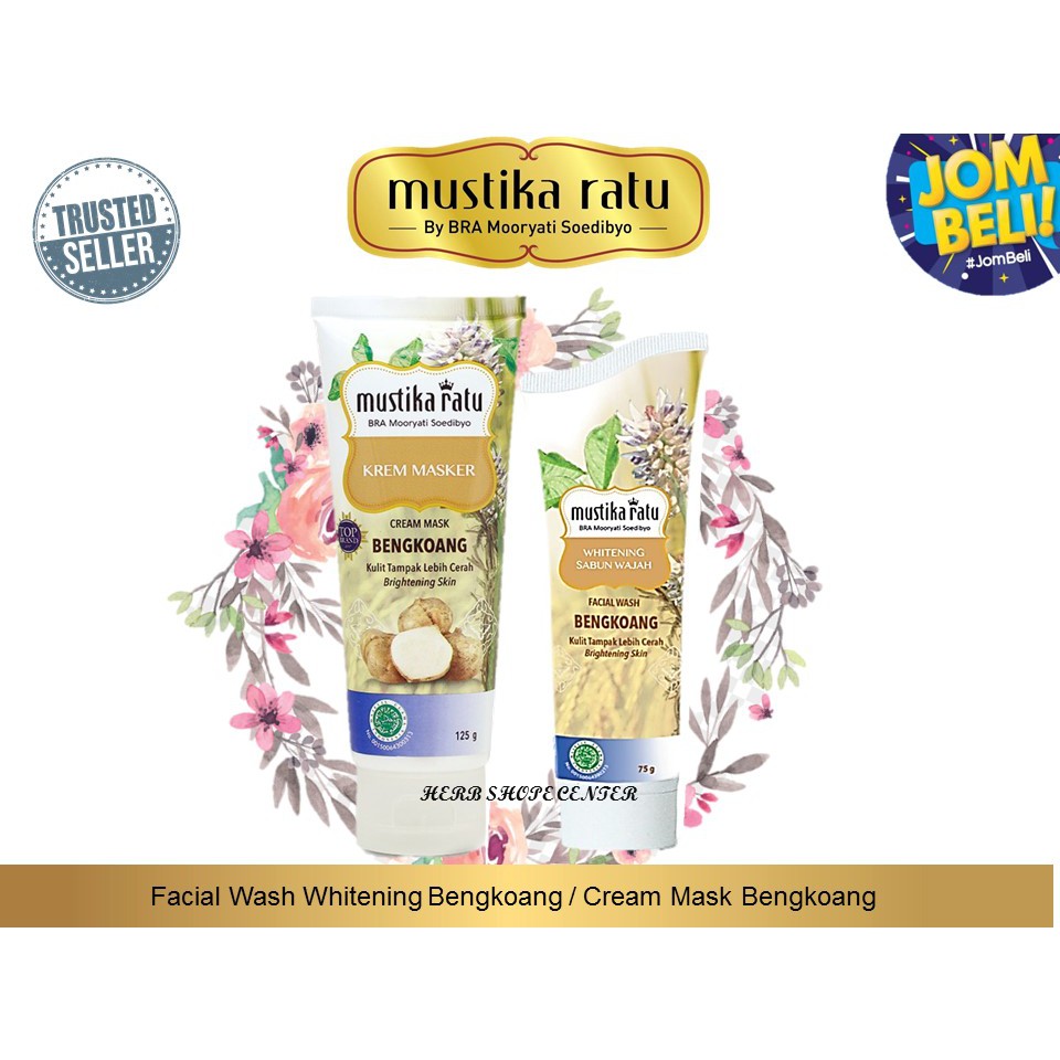 Mustika Ratu Sabun Wajah Facial Wash Brightening Bengkoang 75gr