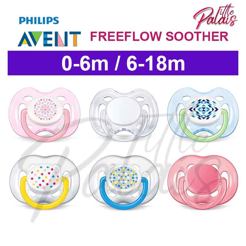 Avent pacifier hot sale freeflow