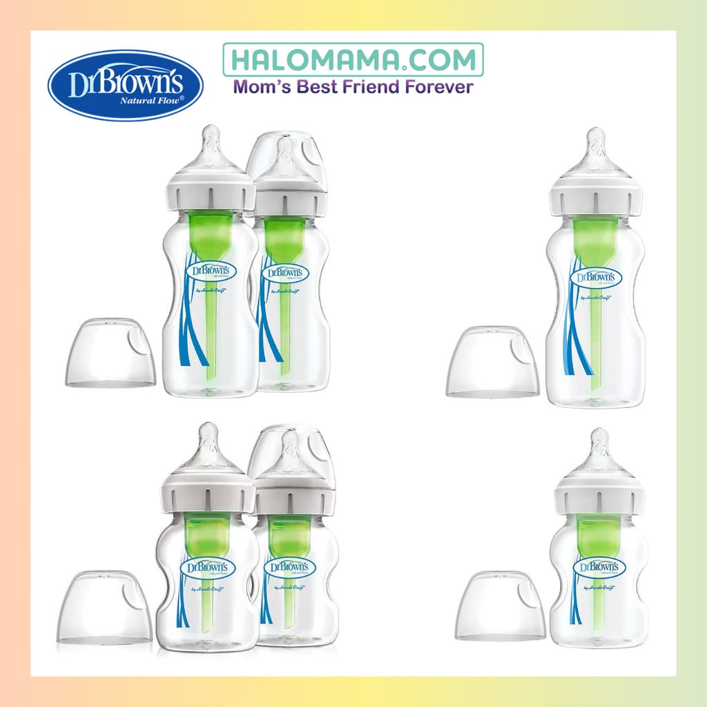 Dr. Brown's Options Fles - Breed | 270 ml - Mijn Kraamshop