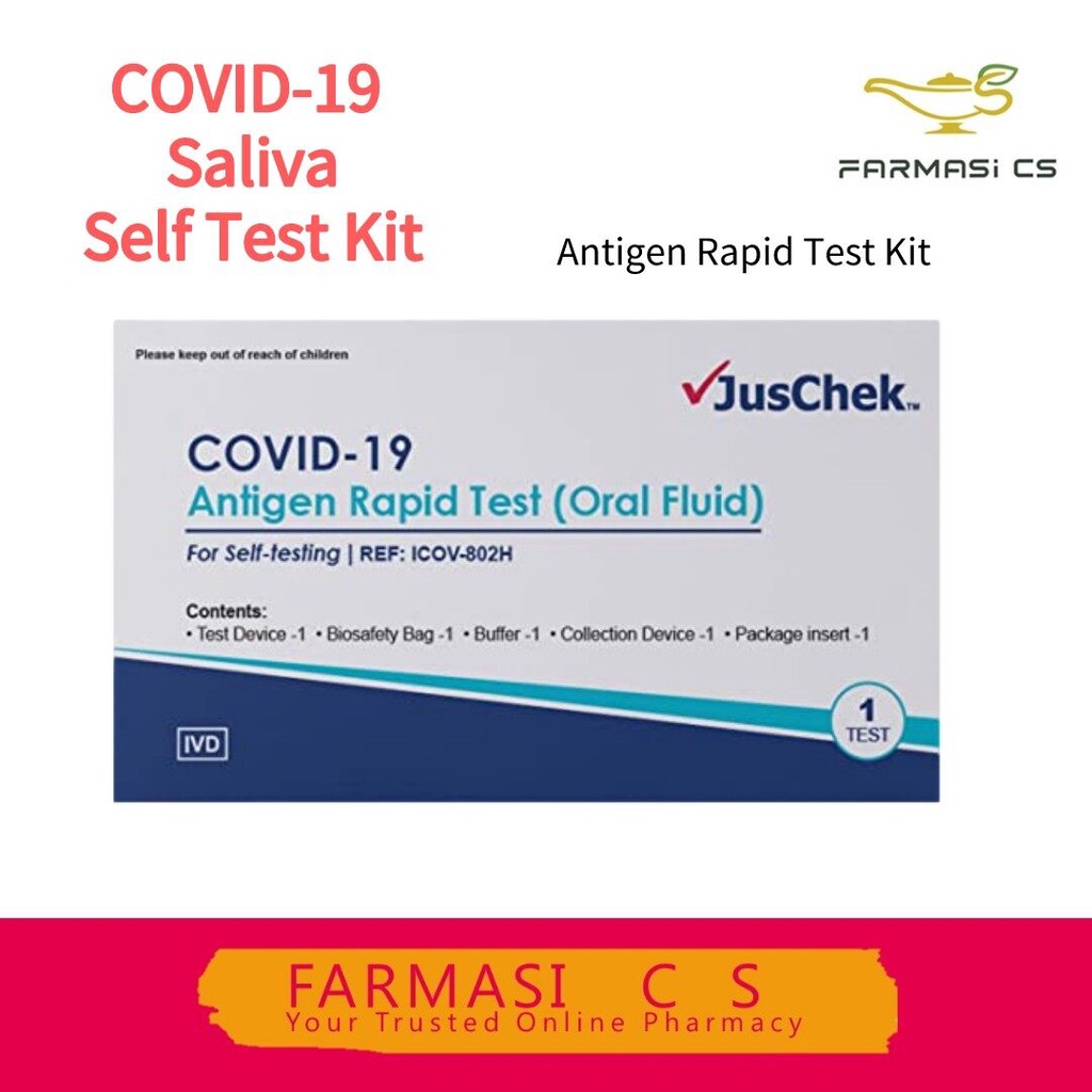 Rapid Antigen Covid19 Test Kit 1 Box (Home use self kits RTKAg RTK Ag