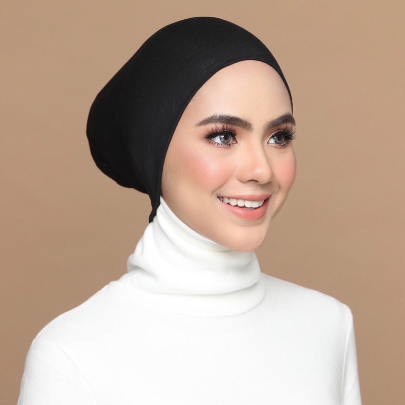 Inner Wardah Snowcap Black (Tertutup dan Berlubang) | Shopee Malaysia