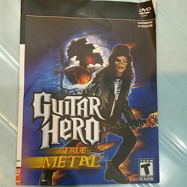 PS2 Guitar Hero True Metal Gold DVD Disc | Shopee Malaysia